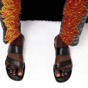STRIPE-BAND SLIPPERS - Image 2