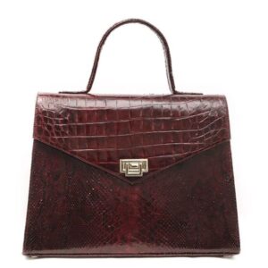 ZEENA HALF AND HALF EXOTIC BAG - Image 3