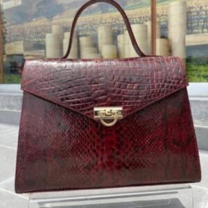 ZEENA HALF AND HALF EXOTIC BAG - Image 4