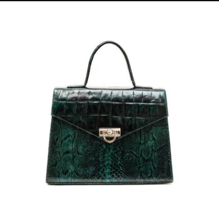 ZEENA HALF AND HALF EXOTIC BAG