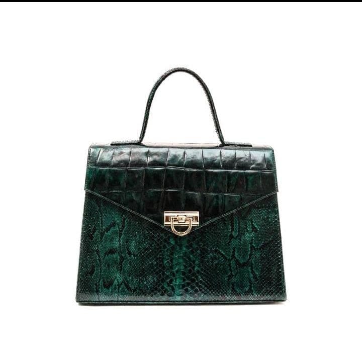 ZEENA_HALF_AND_HALF_EXOTIC_BAG_9_1.jpg ZEENA HALF AND HALF EXOTIC BAG - Image 1