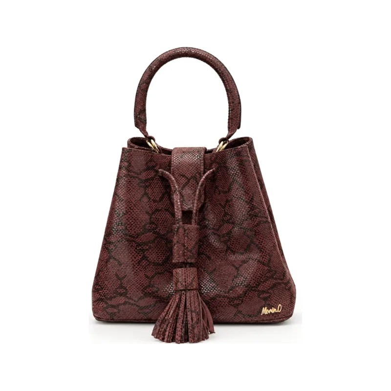 Amanda Grande, handcrafted leather bag by Morin.O, Lagos