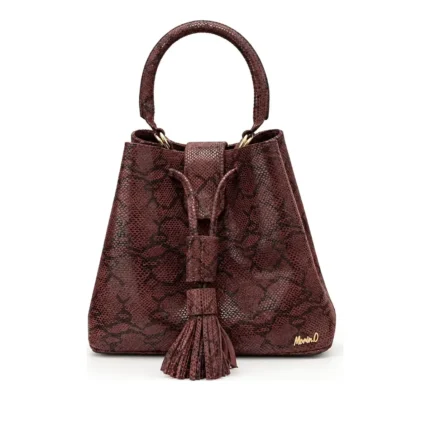 Amanda Grande, handcrafted leather bag by Morin.O, Lagos