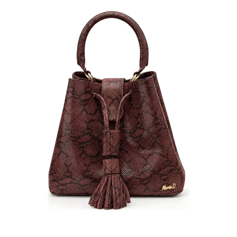 Amanda Grande, handcrafted leather bag by Morin.O, Lagos