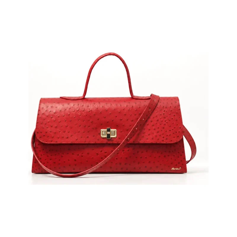 Asake Slim Bag, handcrafted leather bag by Morin.O, Lagos