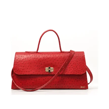 Asake Slim Bag, handcrafted leather bag by Morin.O, Lagos