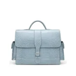 Emperor Briefcase, handcrafted leather bag by Morin.O, Lagos