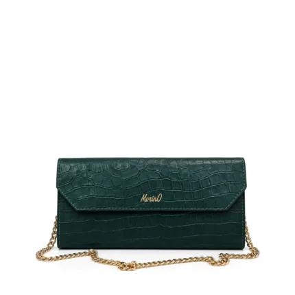 Envelope Clutch, handcrafted leather bag by Morin.O, Lagos