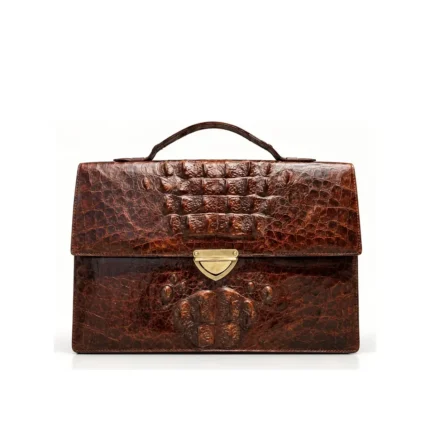 Exotic Laptop Bag, handcrafted leather bag by Morin.O, Lagos
