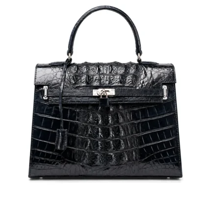 Kigo Exotic Bag In Full in croc, handcrafted leather bag by Morin.O, Lagos