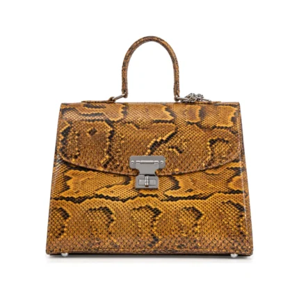 Lily Mode Exotic, handcrafted leather bag by Morin.O, Lagos
