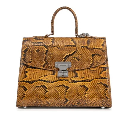 Lily Mode Exotic, handcrafted leather bag by Morin.O, Lagos