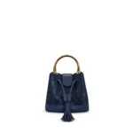 Micro Amanda Bag Navy, handcrafted leather bag by Morin.O, Lagos