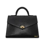 Mini Zeena Bag Black, handcrafted by Morin.O, Lagos