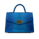 Mini Zeena Bag Blue, handcrafted by Morin.O, Lagos