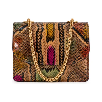 Muritala Splash Exotic Bag, mini, handcrafted leather bag by Morin.O, Lagos