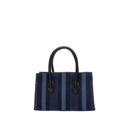 Ruki In Asooke Bag, handcrafted leather bag by Morin.O, Lagos