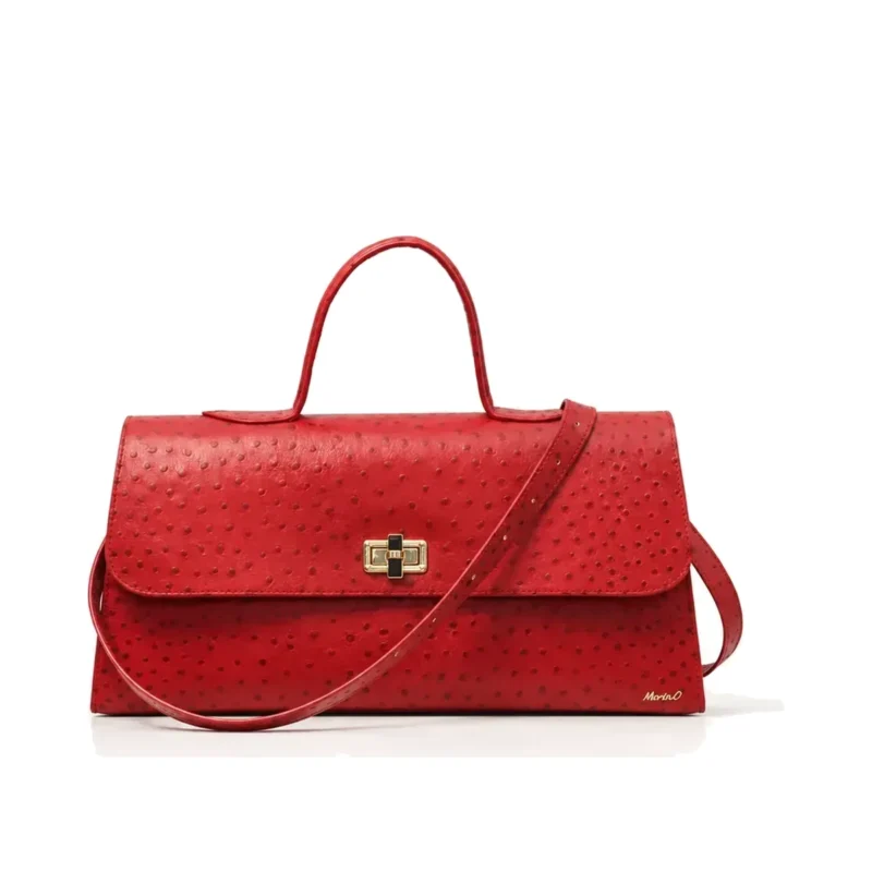 Asake Slim Bag, handcrafted leather bag by Morin.O, Lagos