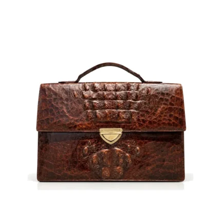 Exotic Laptop Bag, handcrafted leather bag by Morin.O, Lagos